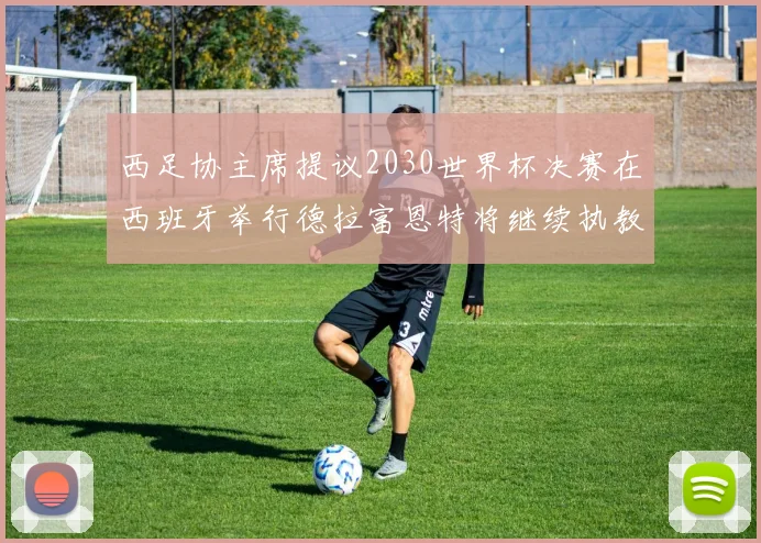 西足协主席提议2030世界杯决赛在西班牙举行德拉富恩特将继续执教国家队